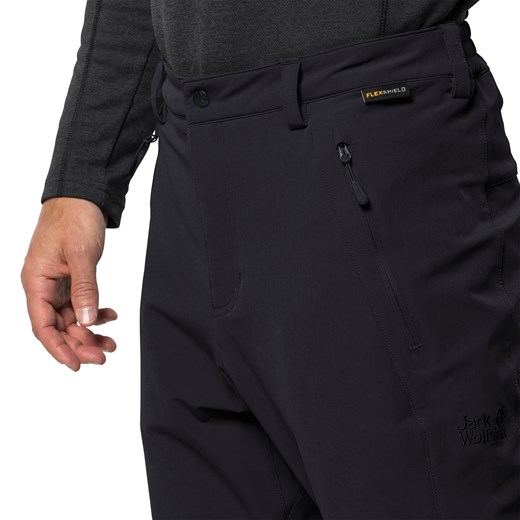 Spodnie zimowe męskie ACTIVATE WINTER PANTS MEN black Jack Wolfskin 46 wyprzedaż Jack Wolfskin