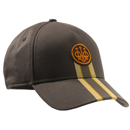 Czapka z daszkiem Beretta Corporate Striped - brązowa (UBE/CZAPBC023080X) KR Militaria.pl