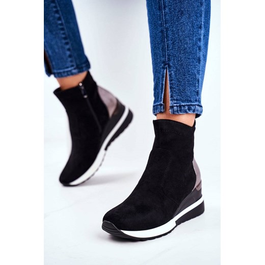 Buty sportowe damskie Vinceza sneakersy płaskie ze skóry ekologicznej na zamek