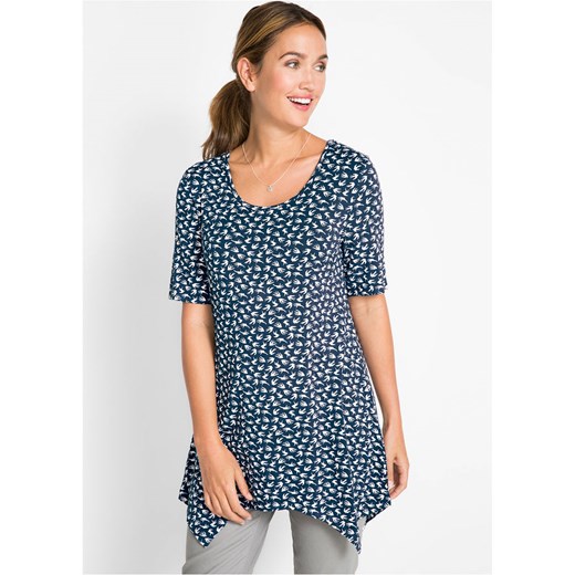 Shirt z dłuższymi bokami, krótki rękaw | bonprix Bonprix 36/38 bonprix