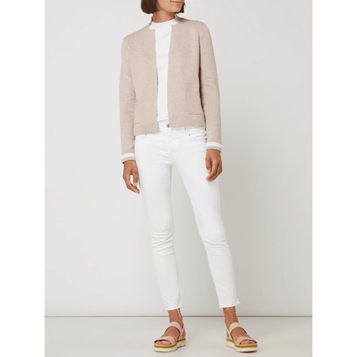 Sweter damski Christian Berg Women jesienny z dekoltem w serek