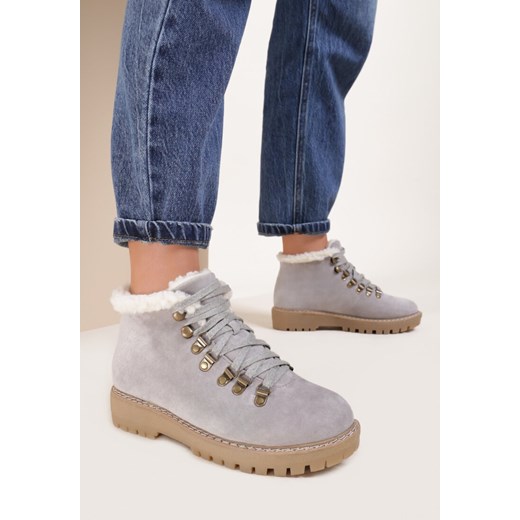 Szare Traperki Free Fallin' Renee 37 renee.pl