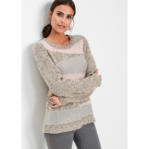 Sweter z puszystej przędzy | bonprix Bonprix 36/38 bonprix