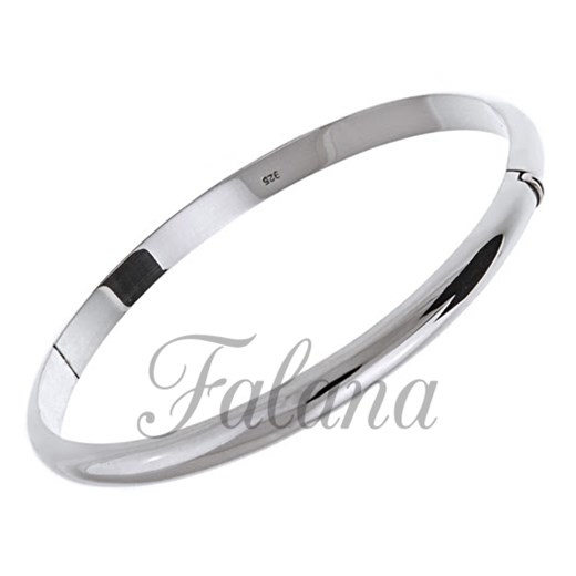 Srebrna bransoleta owalna fb229 - 14,7g. Falana Falana