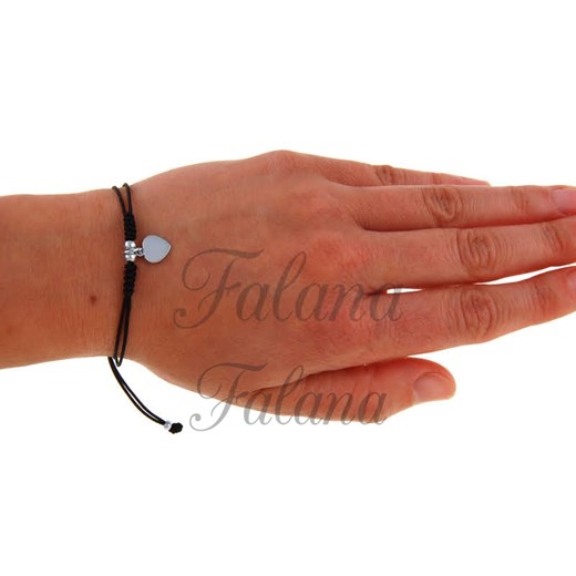 BRANSOLETA SZNURKOWA SERCE b0633 - 1,5g. Falana Falana