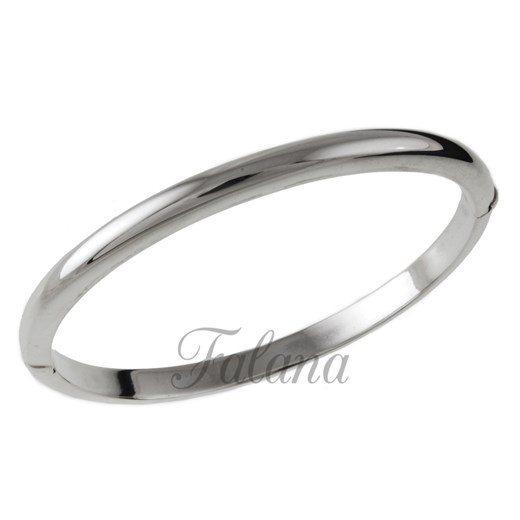 Bransoleta srebrna okrągła bangle b0797 - 9,5 g. Falana Falana