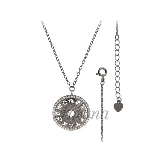 NASZYJNIK SREBRNY ZNAKI ZODIAKU fn406 - 3,2g. Falana Falana
