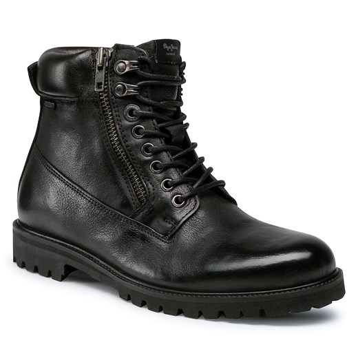 Buty zimowe męskie Pepe Jeans casual czarne