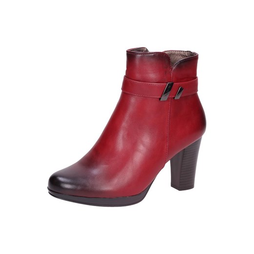 Czerwone botki damskie M.DASZYŃSKI SA90-25 Suzana.pl 39 suzana.pl promocja