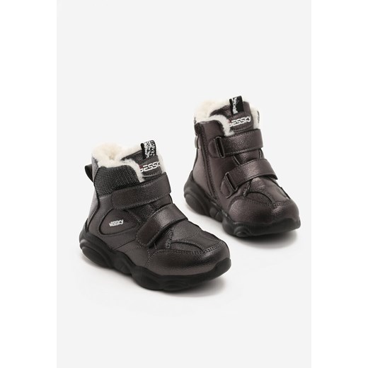 Buty zimowe dziecięce Multu na rzepy