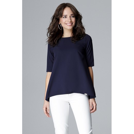 Lenitif Woman's Blouse L002 Navy Lenitif L Factcool