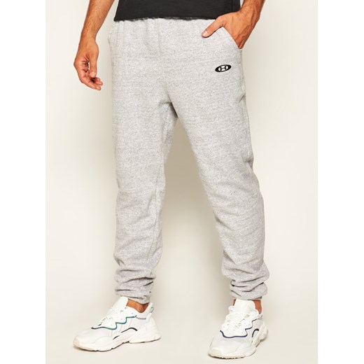 Under Armour Spodnie dresowe Ua Performance Originators Fleece 1345596 Szary Regular Fit Under Armour XL okazja MODIVO