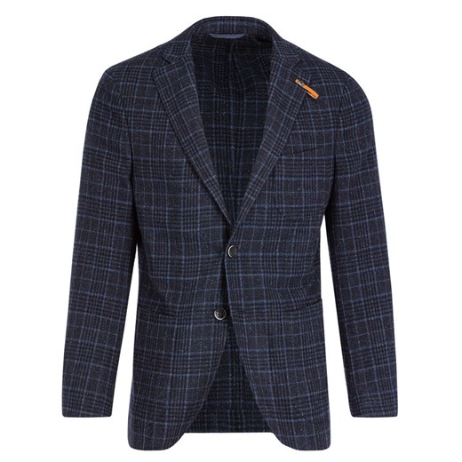 Baldessarini Marynarka Spiley 14739/000/ 8614 Granatowy Regular Fit 48 wyprzedaż MODIVO