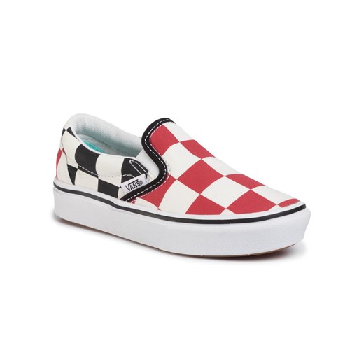 Vans Tenisówki Comfycush Slip-On VN0A4U1SXWD1 Czerwony Vans 32 wyprzedaż MODIVO