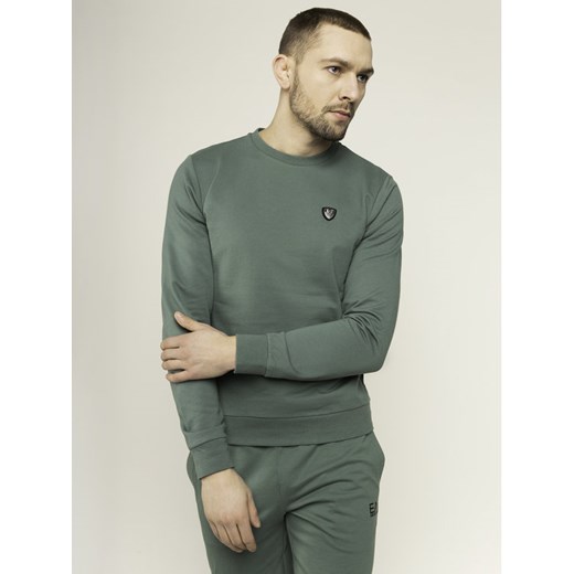 EA7 Emporio Armani Bluza 8NPM14 PJ05Z 1858 Zielony Regular Fit XXL okazyjna cena MODIVO