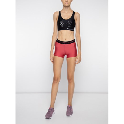Under Armour Biustonosz top Armour Mid Big Logo 1342630 Czarny Under Armour XS wyprzedaż MODIVO