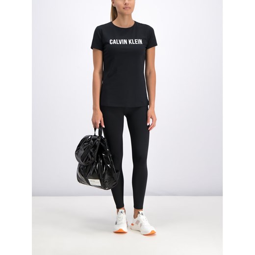 Calvin Klein Performance T-Shirt 00GWF8K139 Czarny Relaxed Fit S MODIVO