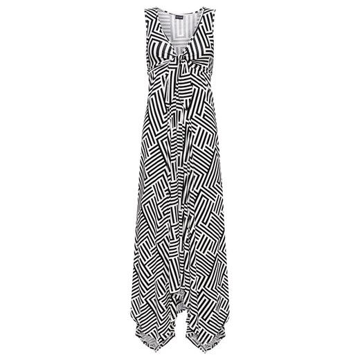 Sukienka z dżerseju z dłuższymi bokami | bonprix 36/38 bonprix