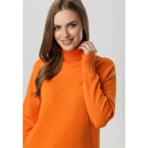 Born2be sweter damski pomarańczowa