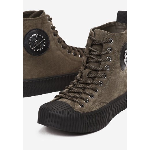 Khaki Botki Xentora Renee 38 promocyjna cena renee.pl