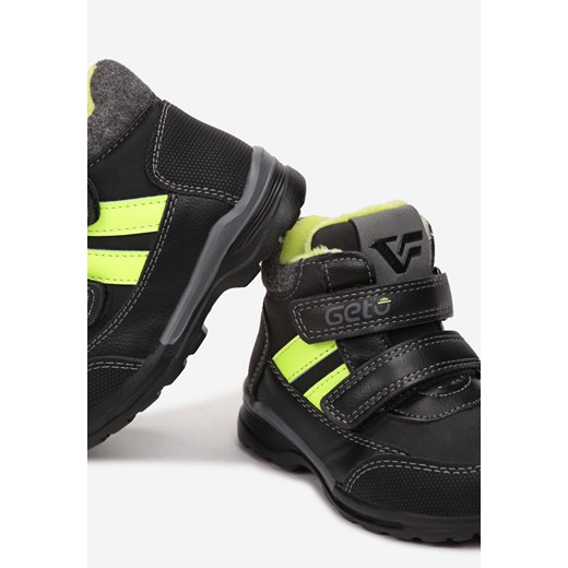 Born2be buty zimowe dziecięce na rzepy