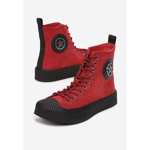 Czerwone Botki Xentora Renee 40 renee.pl