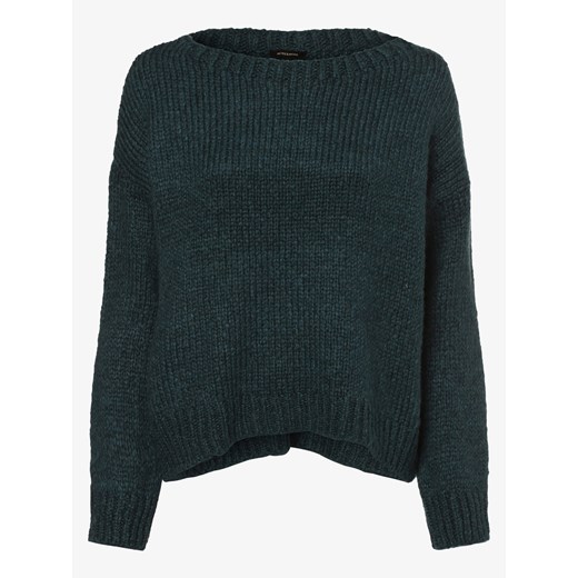 More & More - Sweter damski z dodatkiem moheru, niebieski More & More 42 vangraaf