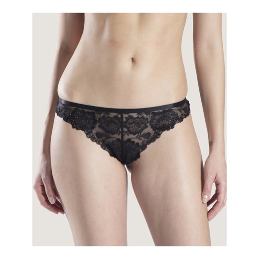 Aubade Figi brazylijskie Nuit Indecente OE26 Czarny Aubade 40 promocja MODIVO