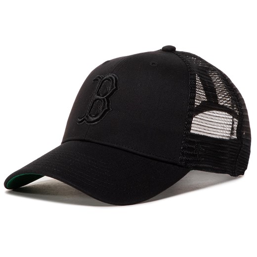 Czapka z daszkiem 47 BRAND - Boston Red Sox Branson B-BRANS02CTP-BK Black 47 Brand eobuwie.pl