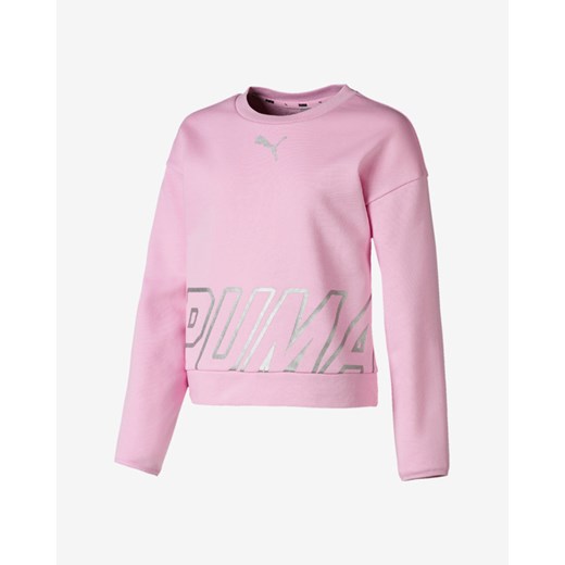Puma Alpha Bluza dziecięca Różowy Puma 116 okazja BIBLOO