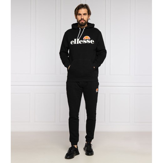 Bluza męska Ellesse czarna jesienna młodzieżowa