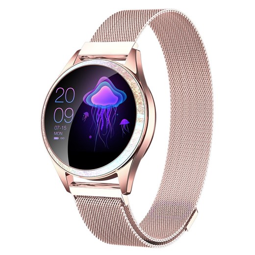damski smartwatch gino rossi + dodatkowy pasek bf2-4d2-1 Moda Dla Ciebie