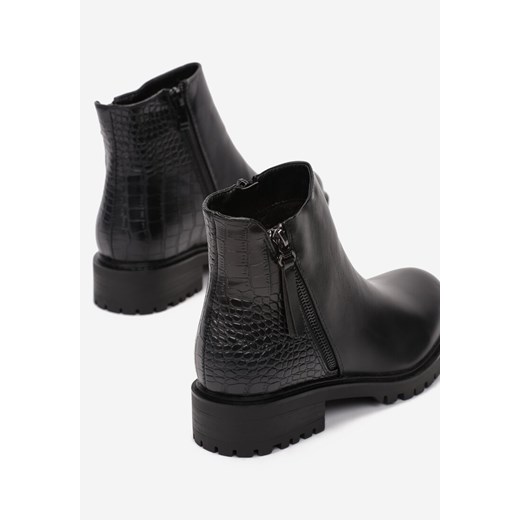 Czarne Botki Crowflaw Renee 39 renee.pl