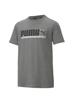 T-shirt chłopięce Puma szary