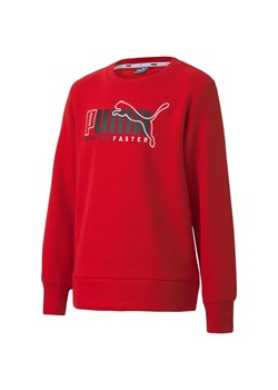 Bluza chłopięca Puma czerwona w nadruki