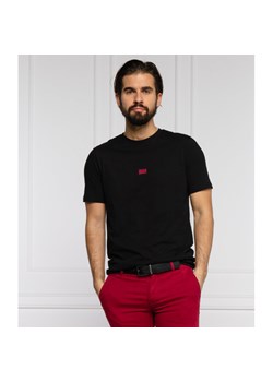 T-shirt męski BOSS HUGO casualowy z krótkim rękawem
