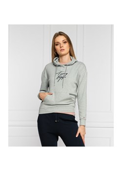 Bluza damska Tommy Hilfiger szara krótka