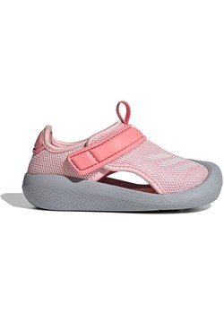 Buciki niemowlęce Adidas różowe skórzane
