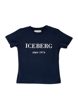 T-shirt chłopięce Iceberg z krótkim rękawem