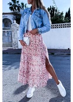Spódnica IVET w kwiaty midi casual