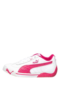 Buty sportowe dziecięce Puma ze skóry wiązane