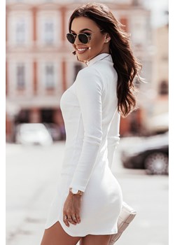 Ivon sukienka casual z długim rękawem mini