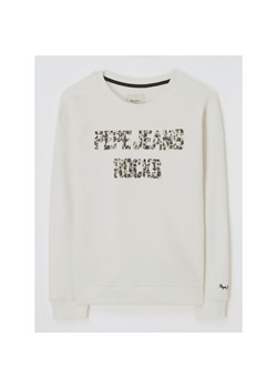 Biała bluza dziewczęca Pepe Jeans