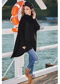 Lemoniade sweter damski z golfem