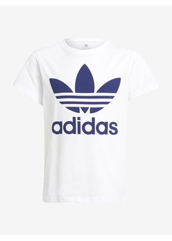 Biały t-shirt chłopięce Adidas Originals