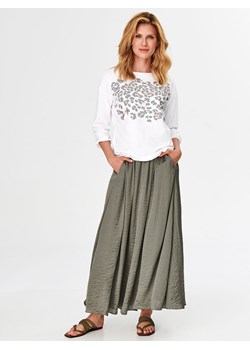 Długa połyskująca spódnica na gumce Féria - id: 14075n - marki Féria - 139616528 Długa połyskująca spódnica na gumce Féria ze sklepu Eye For Fashion w kategorii Spódnice - zdjęcie 139616528