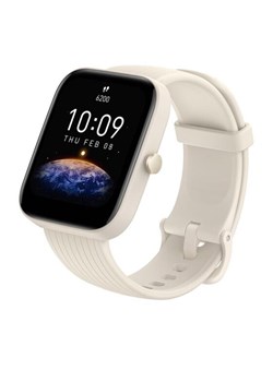 Amazfit Smartwatch Bip 3 Pro Beżowy - id: 6972596104803 - marki Amazfit - 144330386 Amazfit Smartwatch Bip 3 Pro Beżowy ze sklepu MODIVO w kategorii Zegarki - zdjęcie 144330386