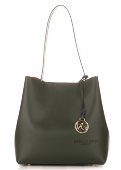 Shopper bag Vittoria Gotti skórzana na ramię matowa