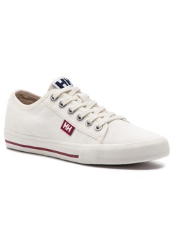Trampki damskie białe Helly Hansen z gumy płaskie sznurowane sportowe