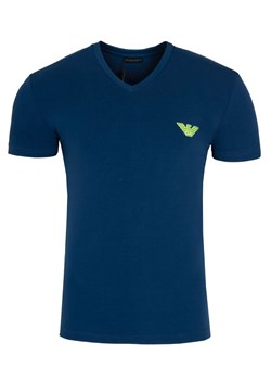 T-shirt męski Emporio Armani casualowy z krótkimi rękawami gładki